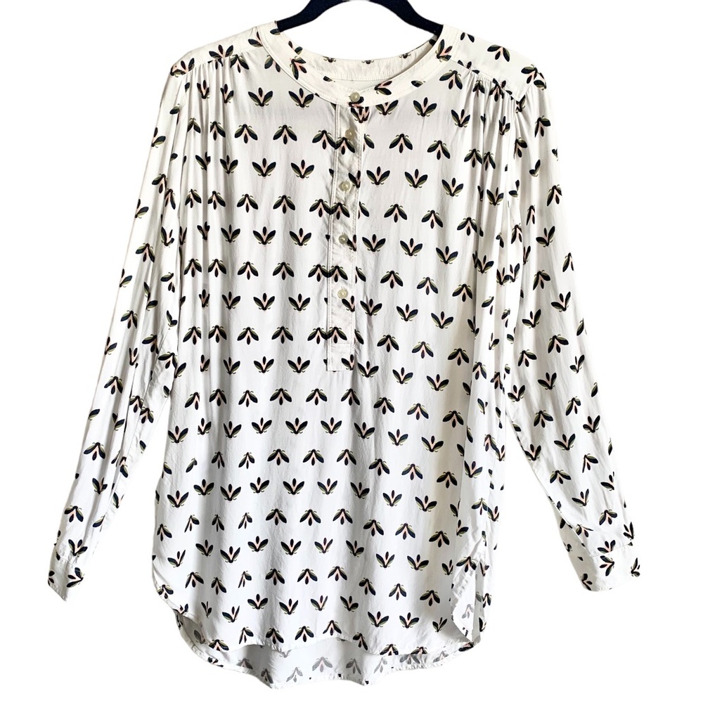 LOFT long sleeve blouse floral